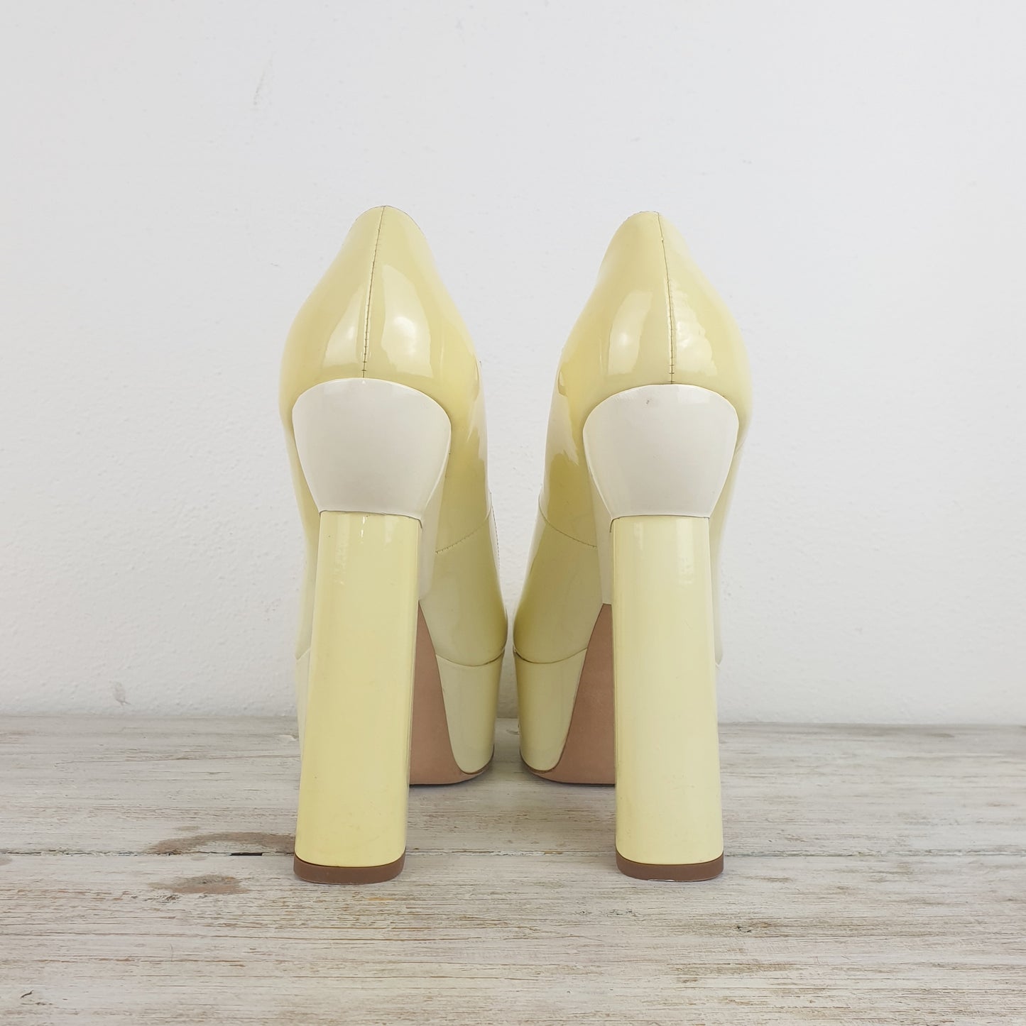 Scarpe miu miu mary jane platform bianche