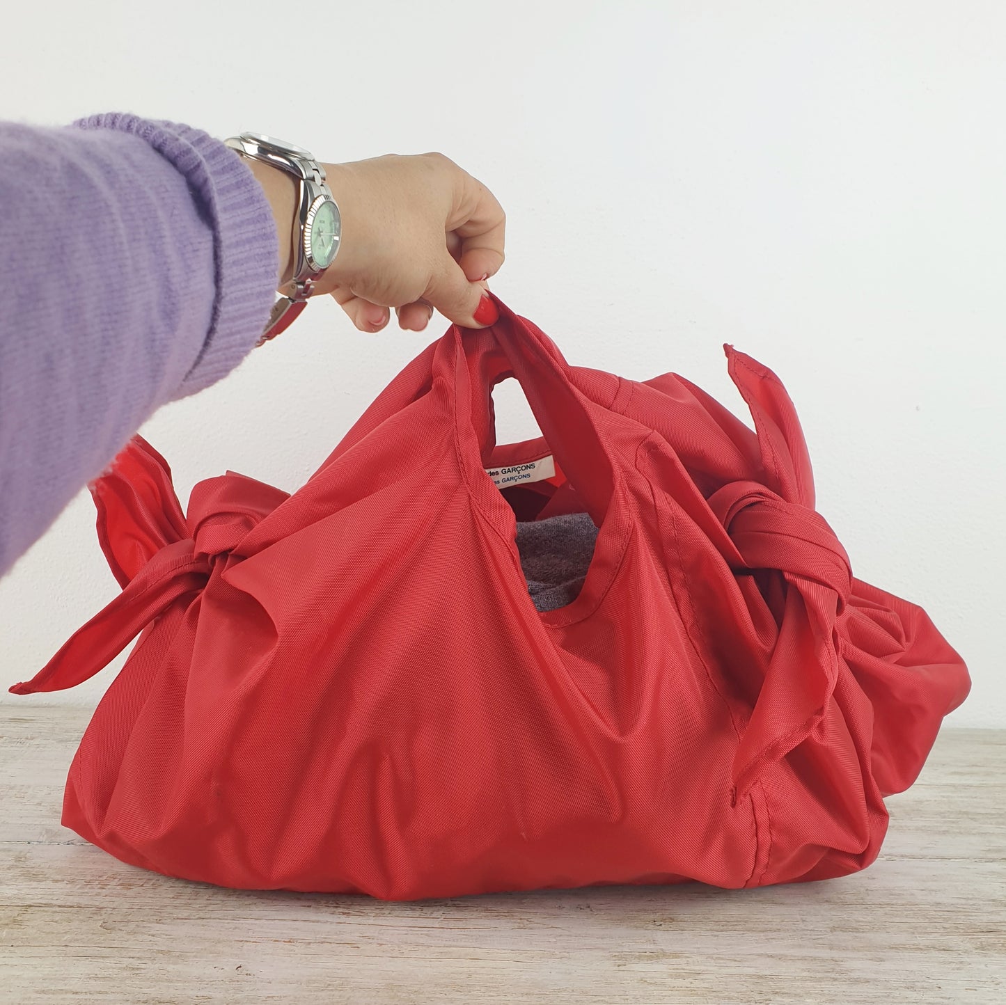 borsa rossa Comme des Garcons