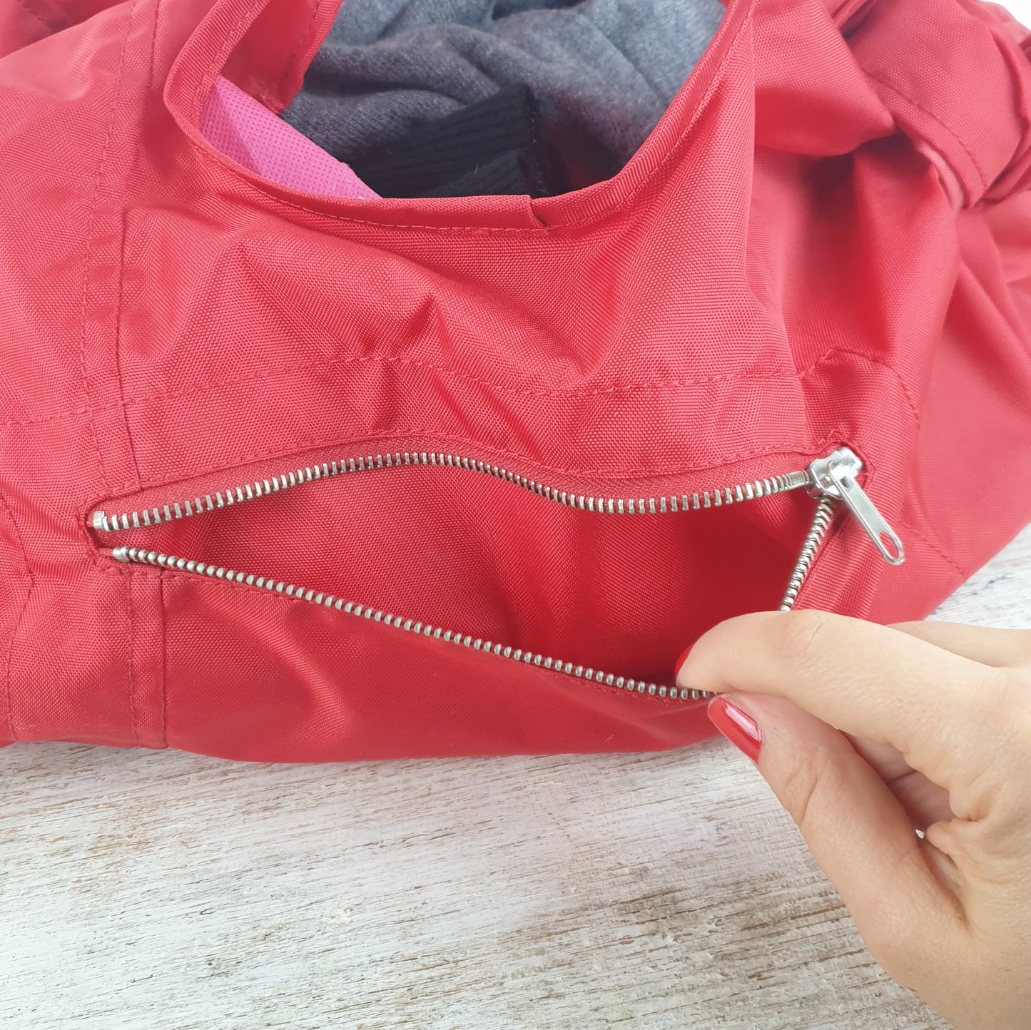 borsa rossa Comme des Garcons