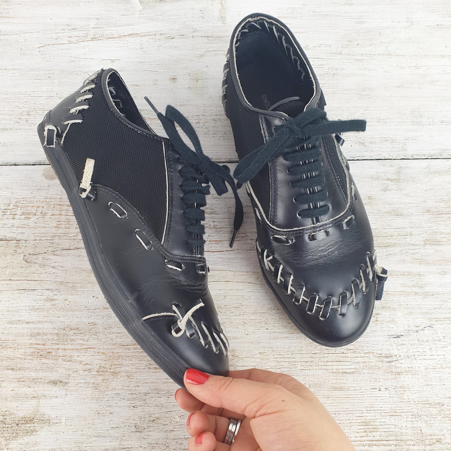 Scarpe Comme des Garcons nere
