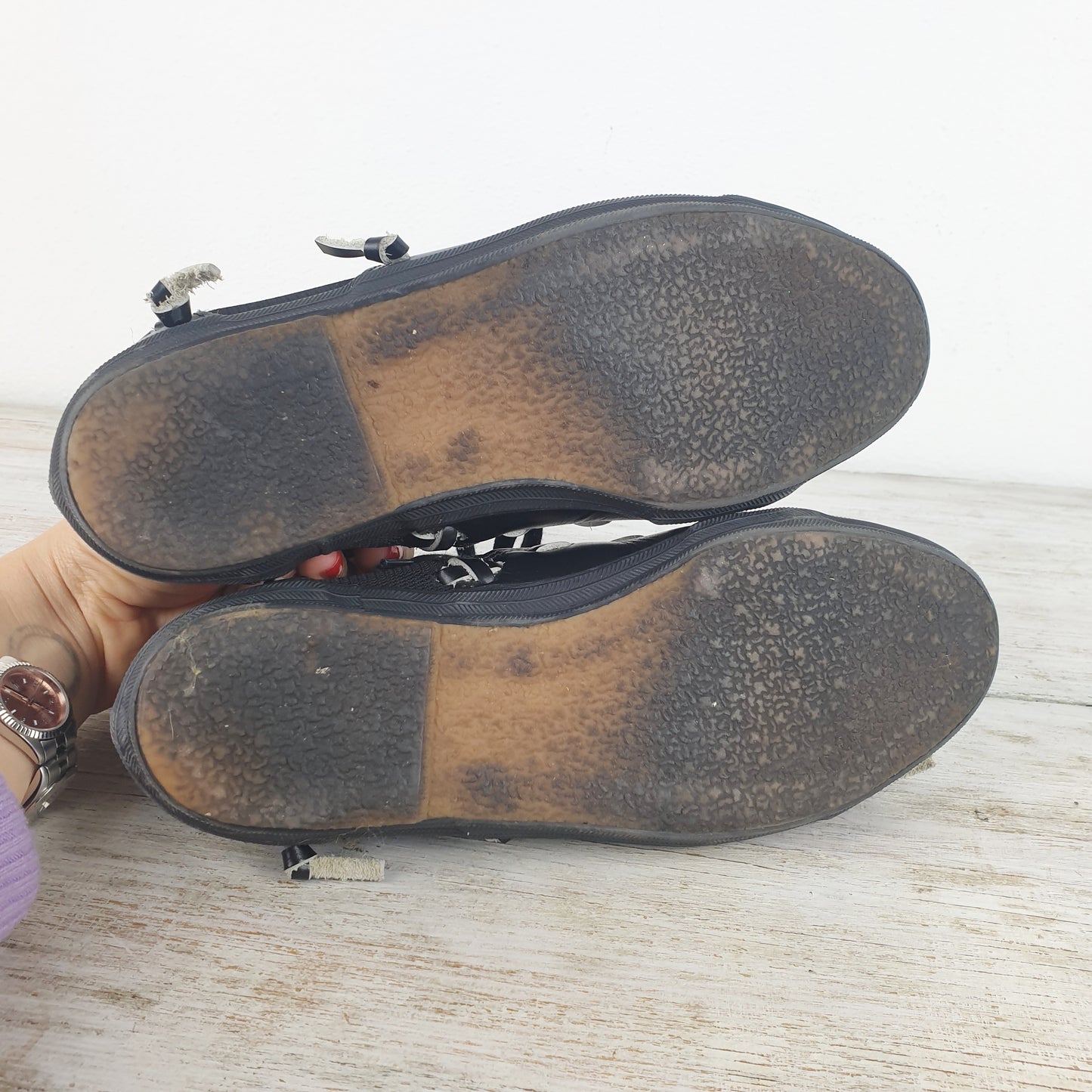 Scarpe Comme des Garcons nere