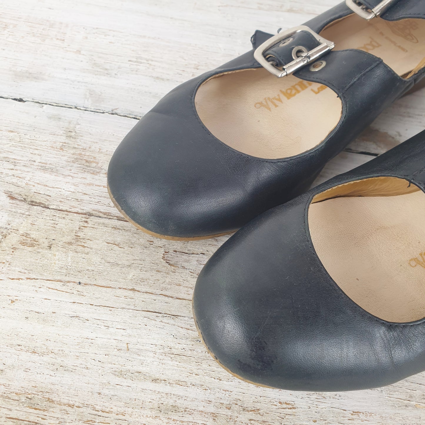 Ballerine Vivienne Westwood pelle nera
