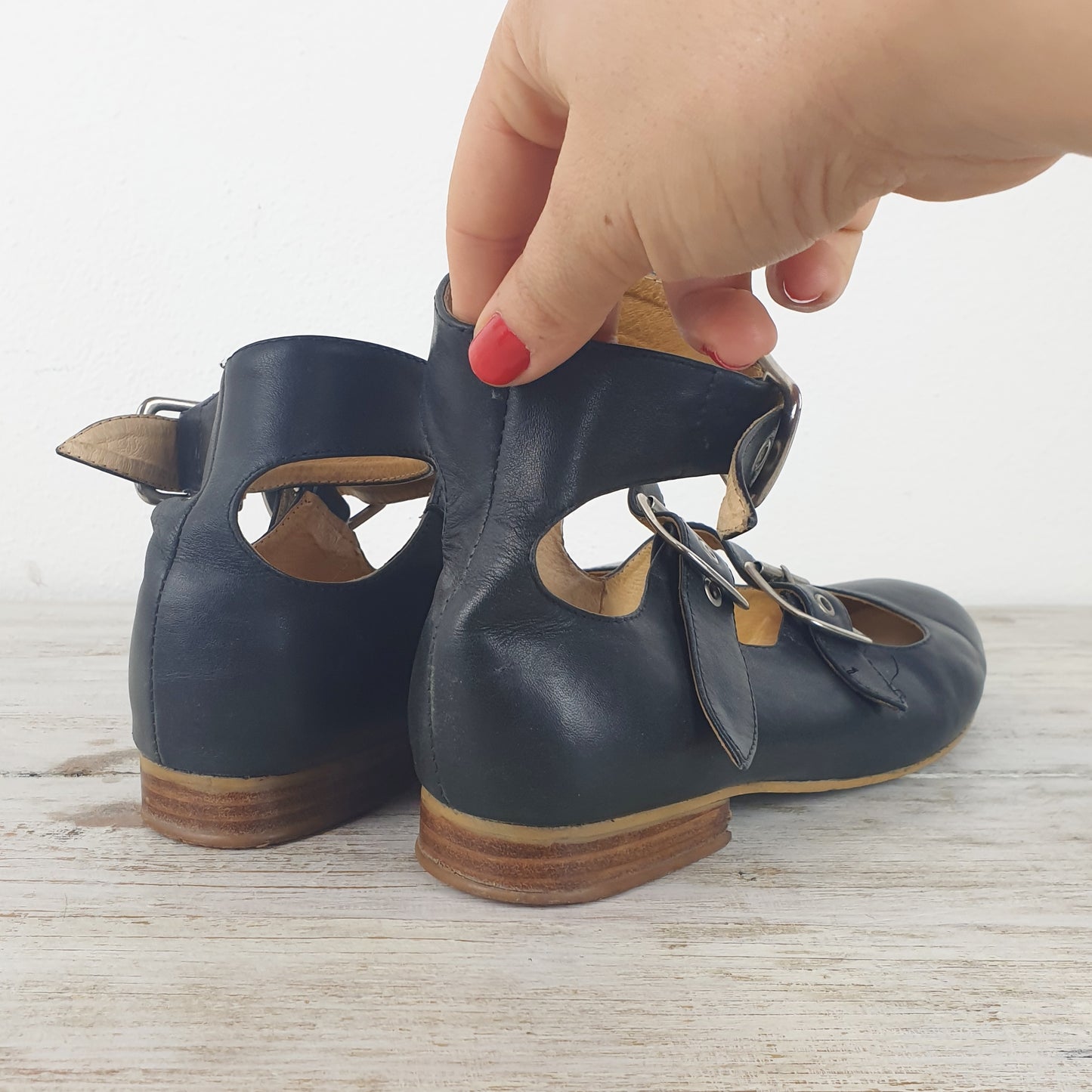 Ballerine Vivienne Westwood pelle nera