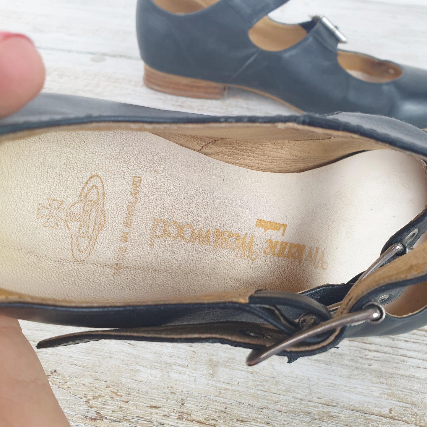 Ballerine Vivienne Westwood pelle nera
