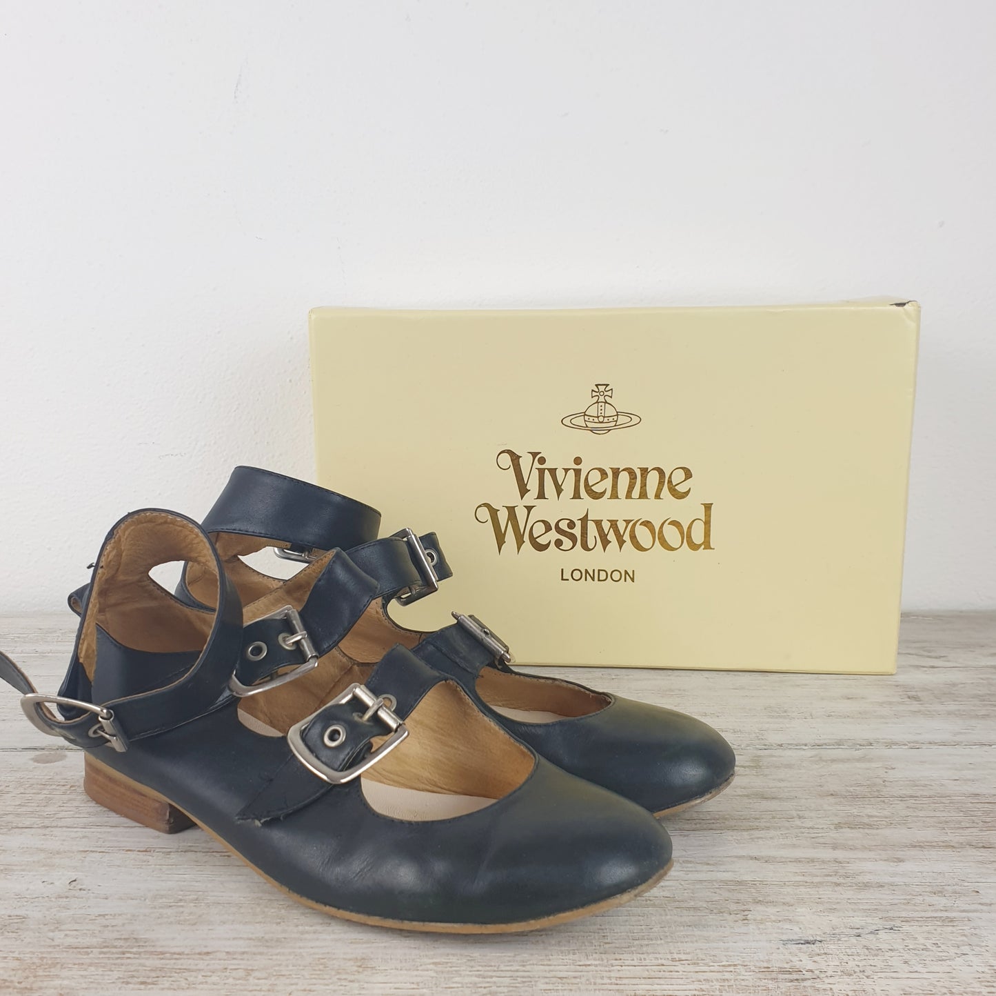 Ballerine Vivienne Westwood pelle nera