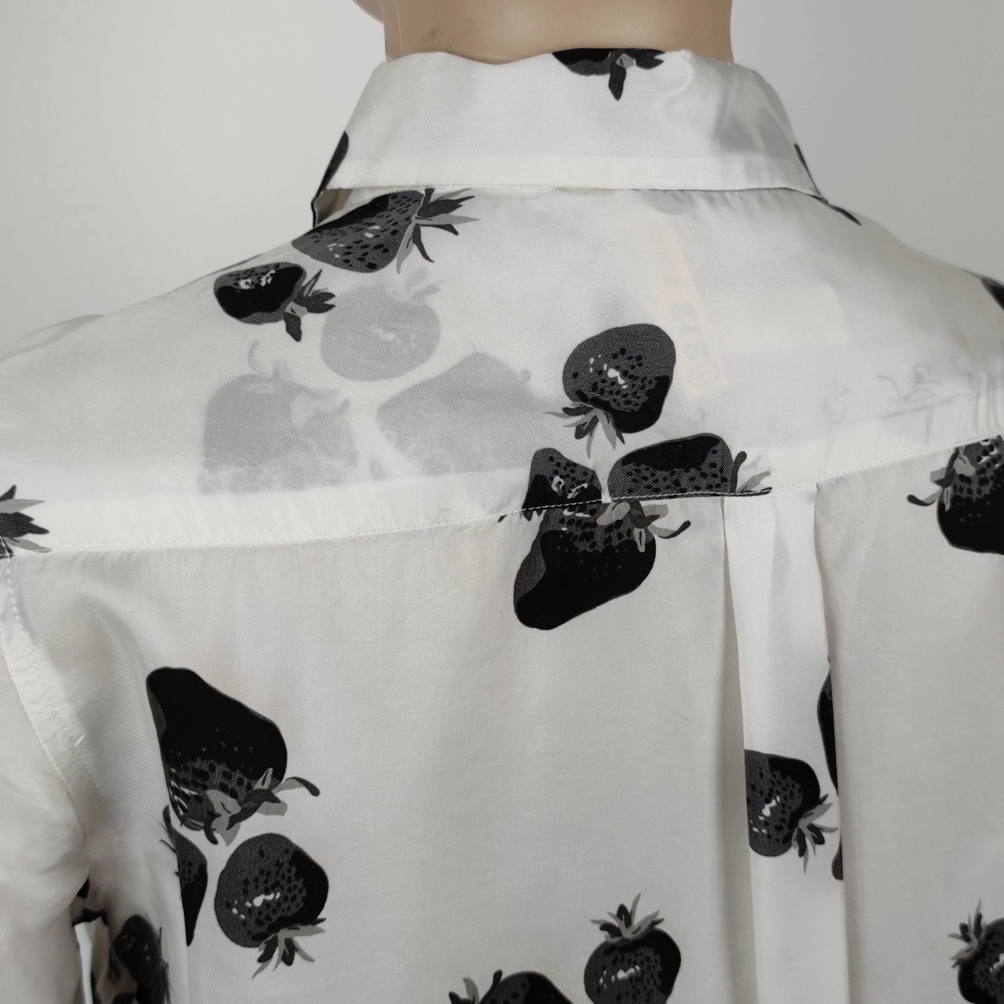 Camicia Comme des Garcons stampa fragole