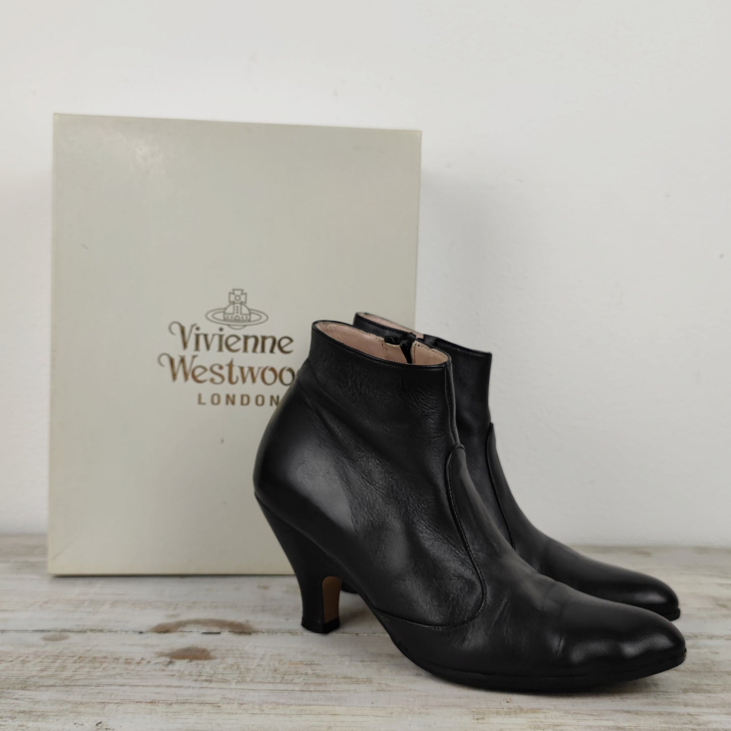 Stivaletti Vivienne Westwood pelle nera