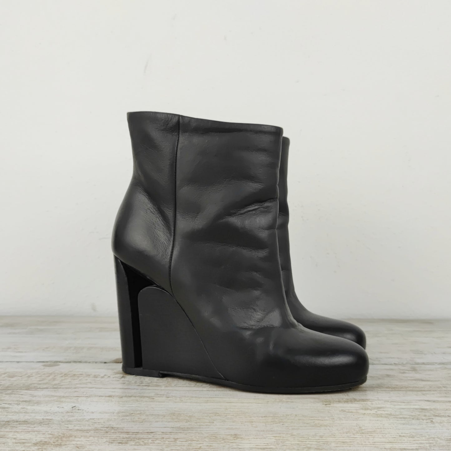 Stivaletti Maison Martin Margiela pelle nera