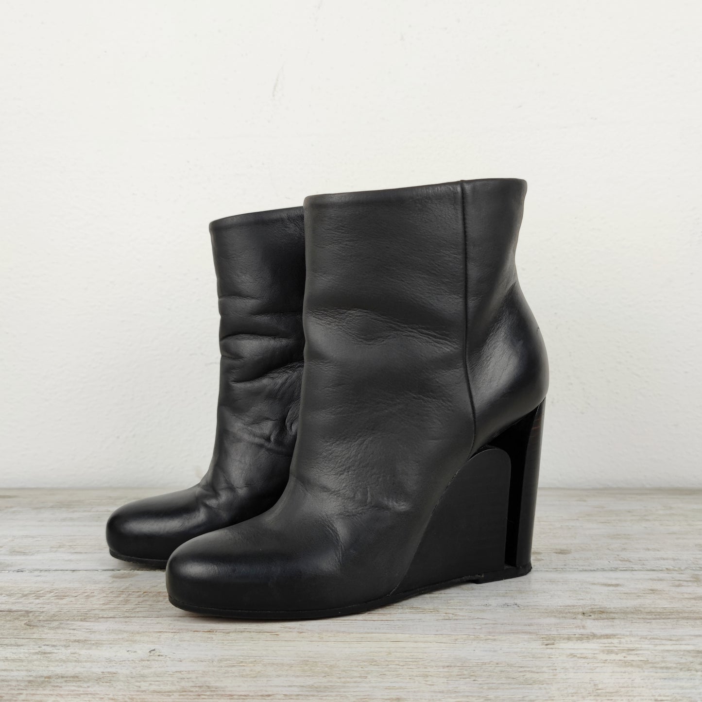 Stivaletti Maison Martin Margiela pelle nera