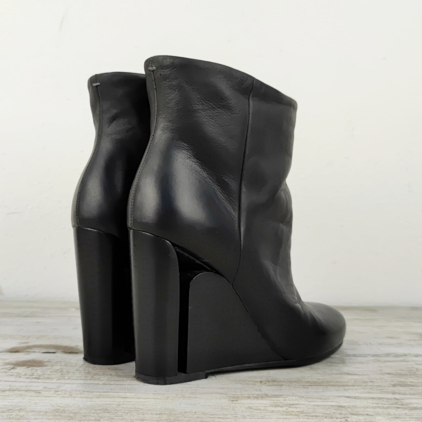 Stivaletti Maison Martin Margiela pelle nera