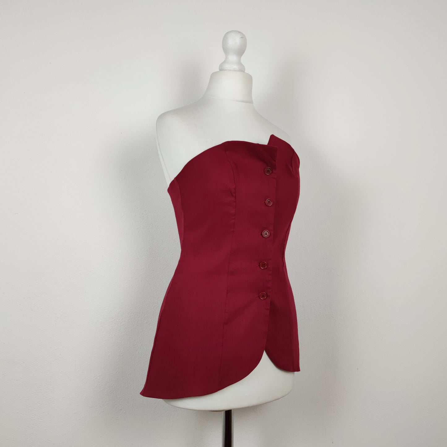 Top bustier Romeo Gigli bordeaux