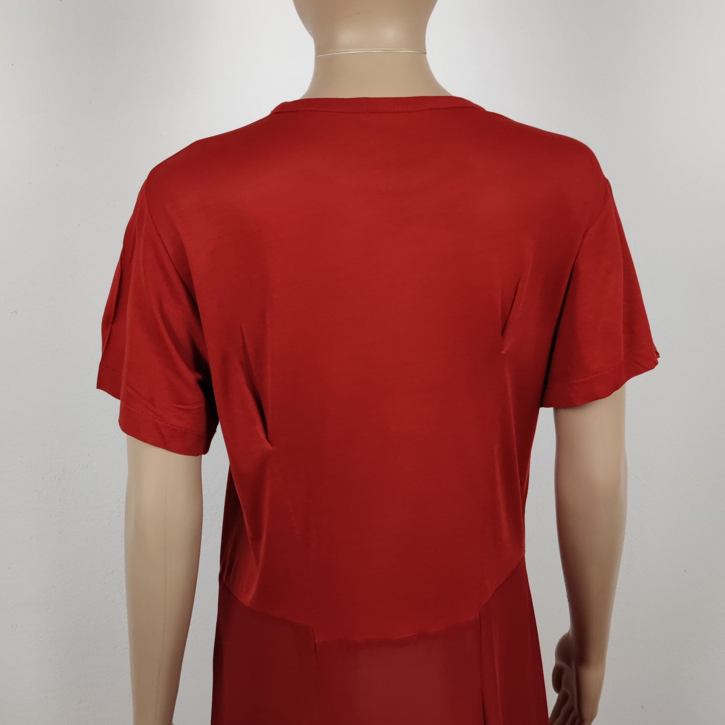 Abito Comme des Garcons rosso