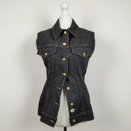 Gilet in jeans Gaultier junior