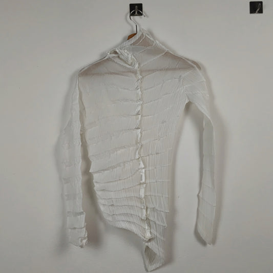 Camicia bianca Issey Miyake