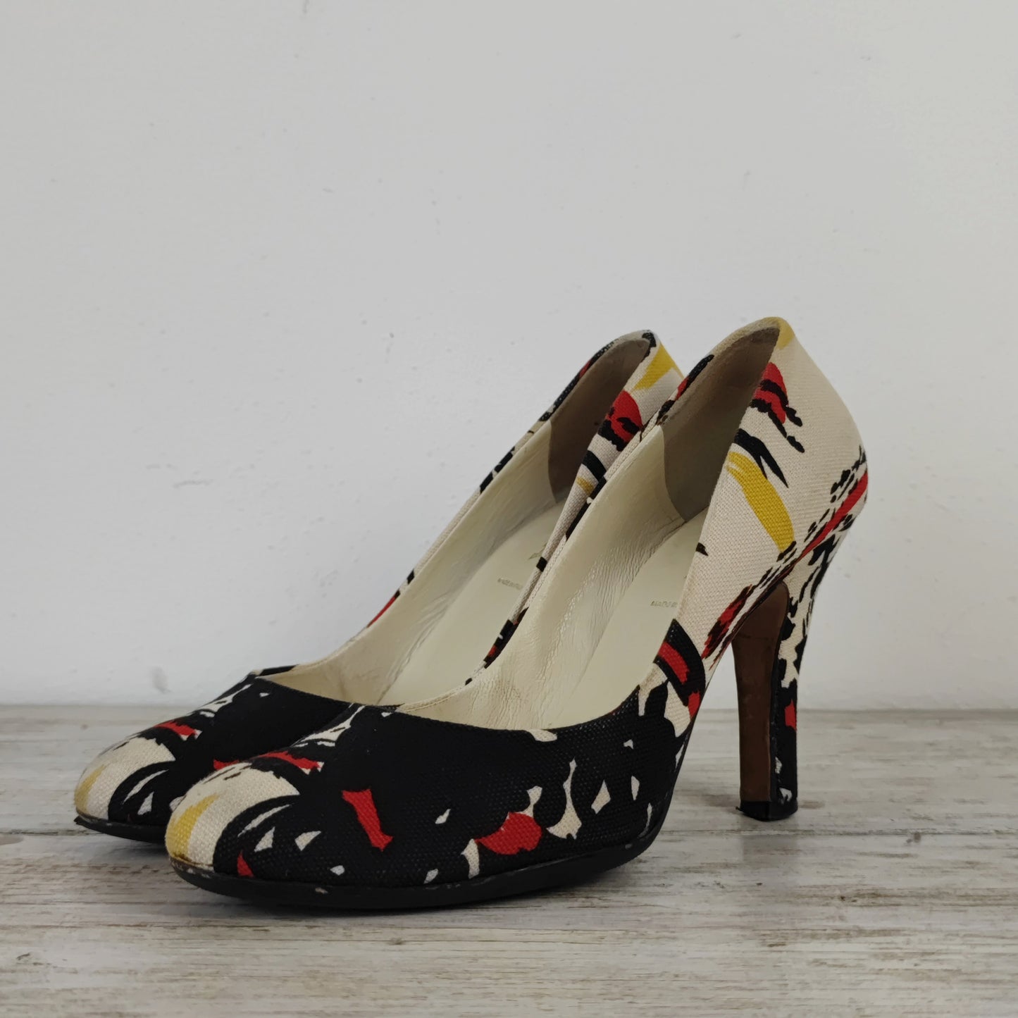 Scarpe Prada in tela multicolor