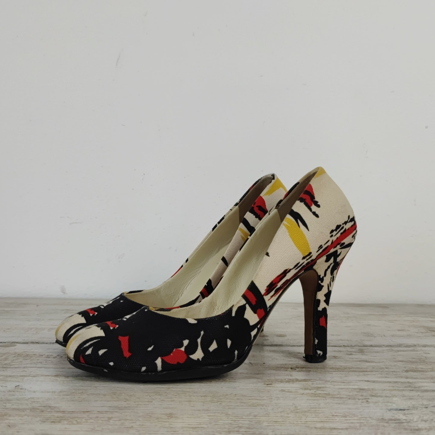 Scarpe Prada in tela multicolor