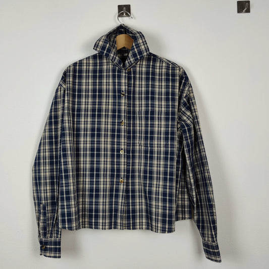 Camicia G di Romeo Gigli quadri blu