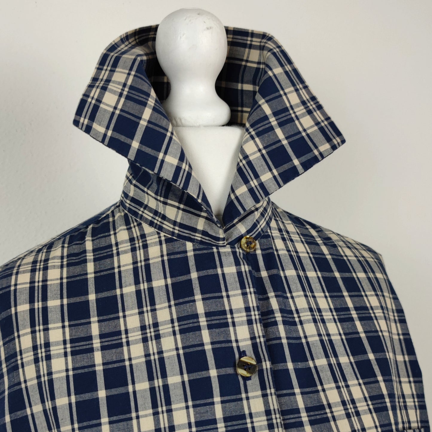 Camicia G di Romeo Gigli quadri blu