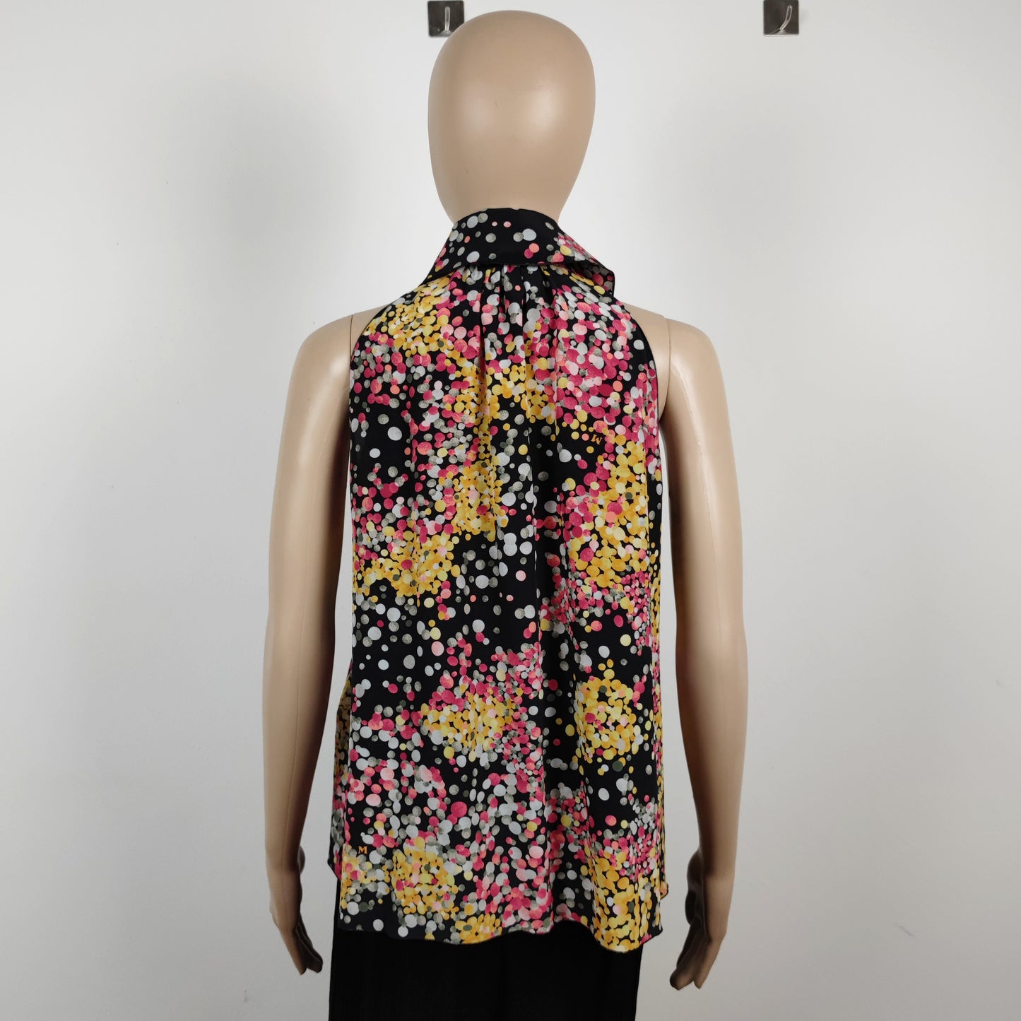 Top in seta a pois M Missoni