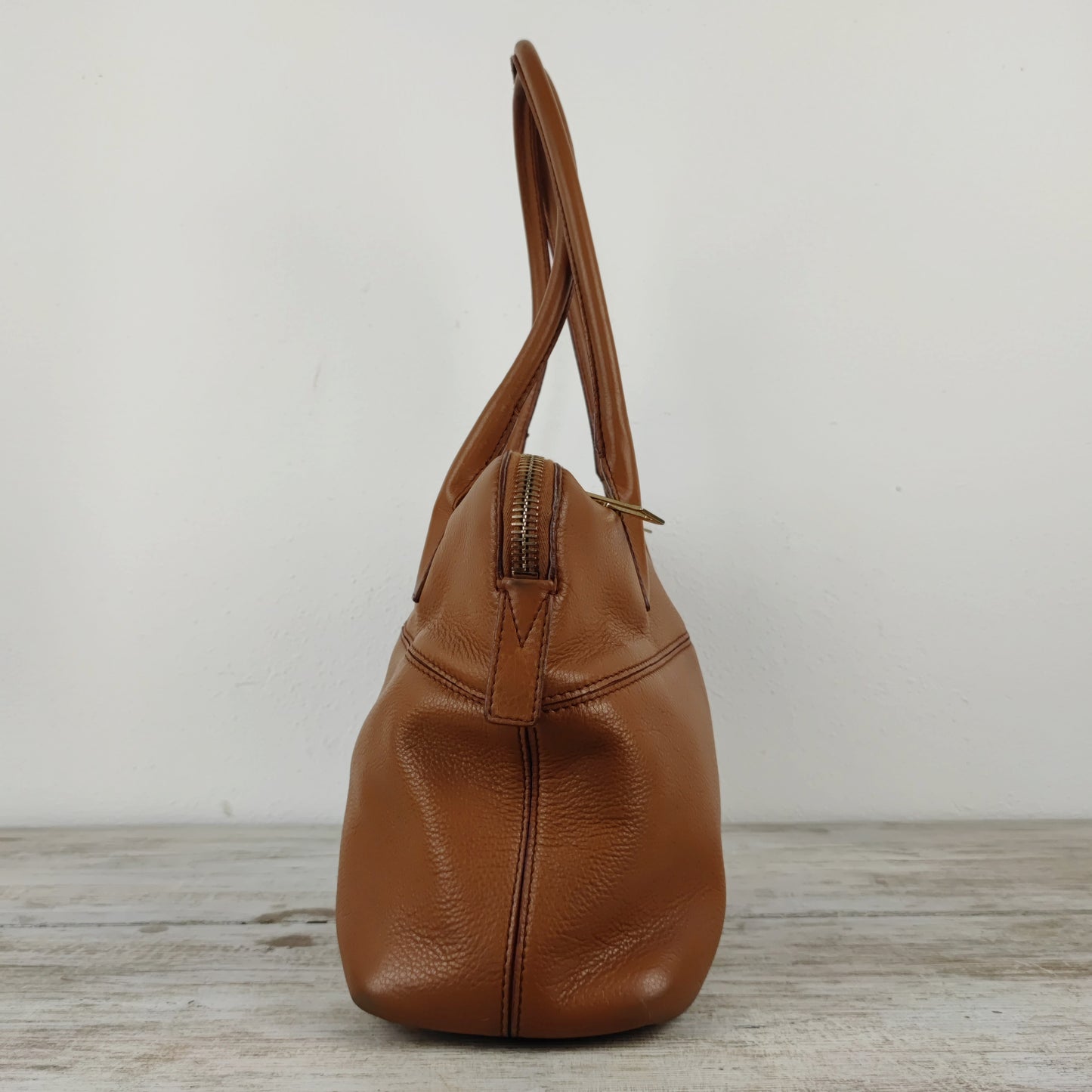 borsa MaxMara pelle cammello