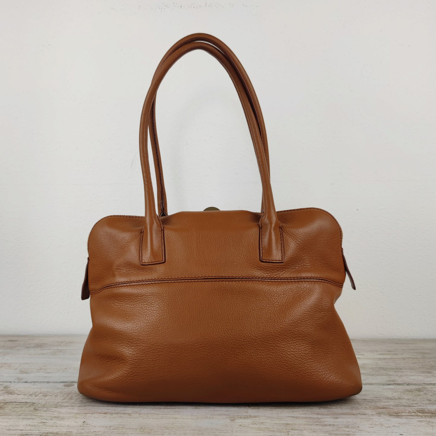 borsa MaxMara pelle cammello