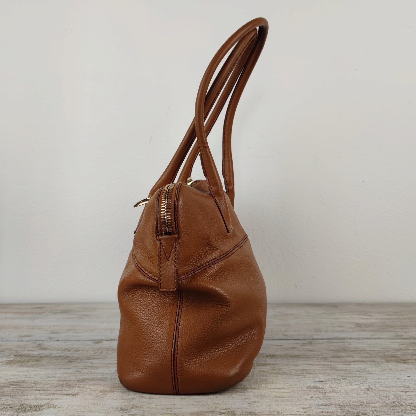 borsa MaxMara pelle cammello