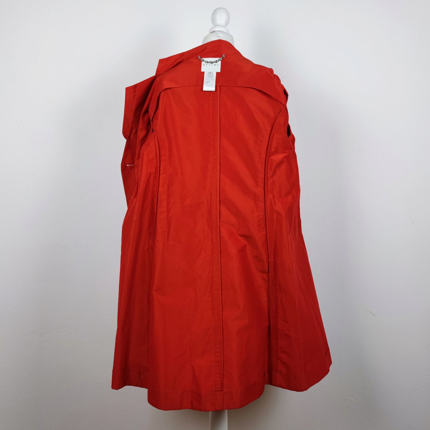 trench Celine rosso