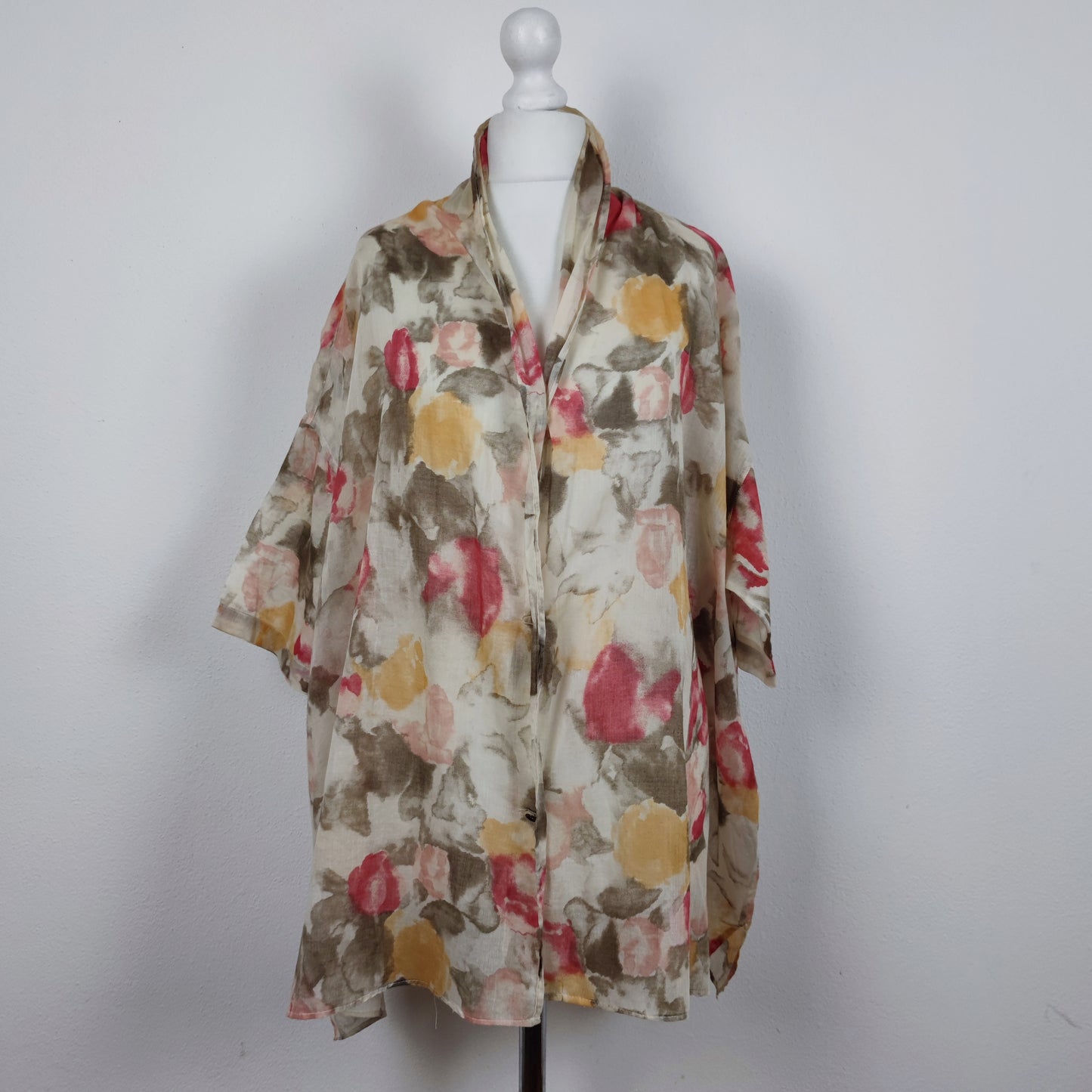 camicia a fiori Romeo Gigli estate 1988