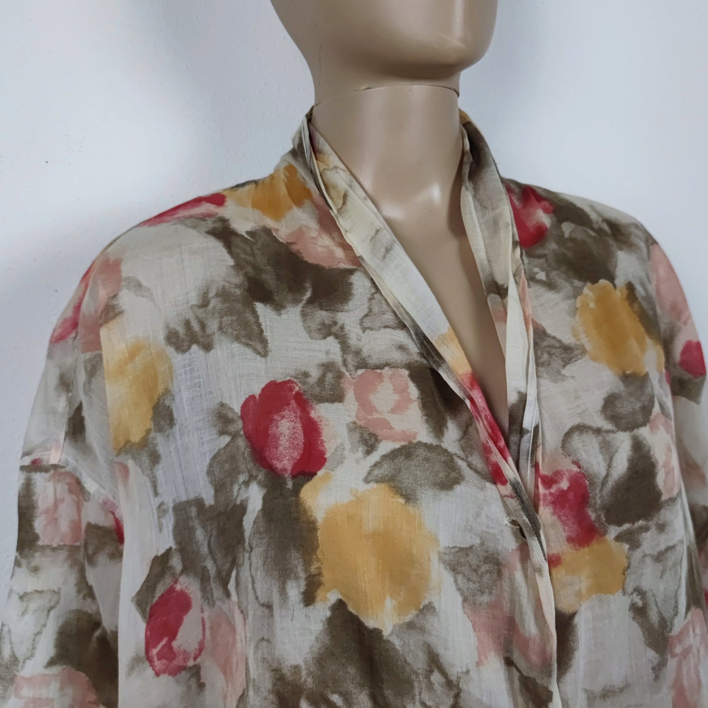 camicia a fiori Romeo Gigli estate 1988