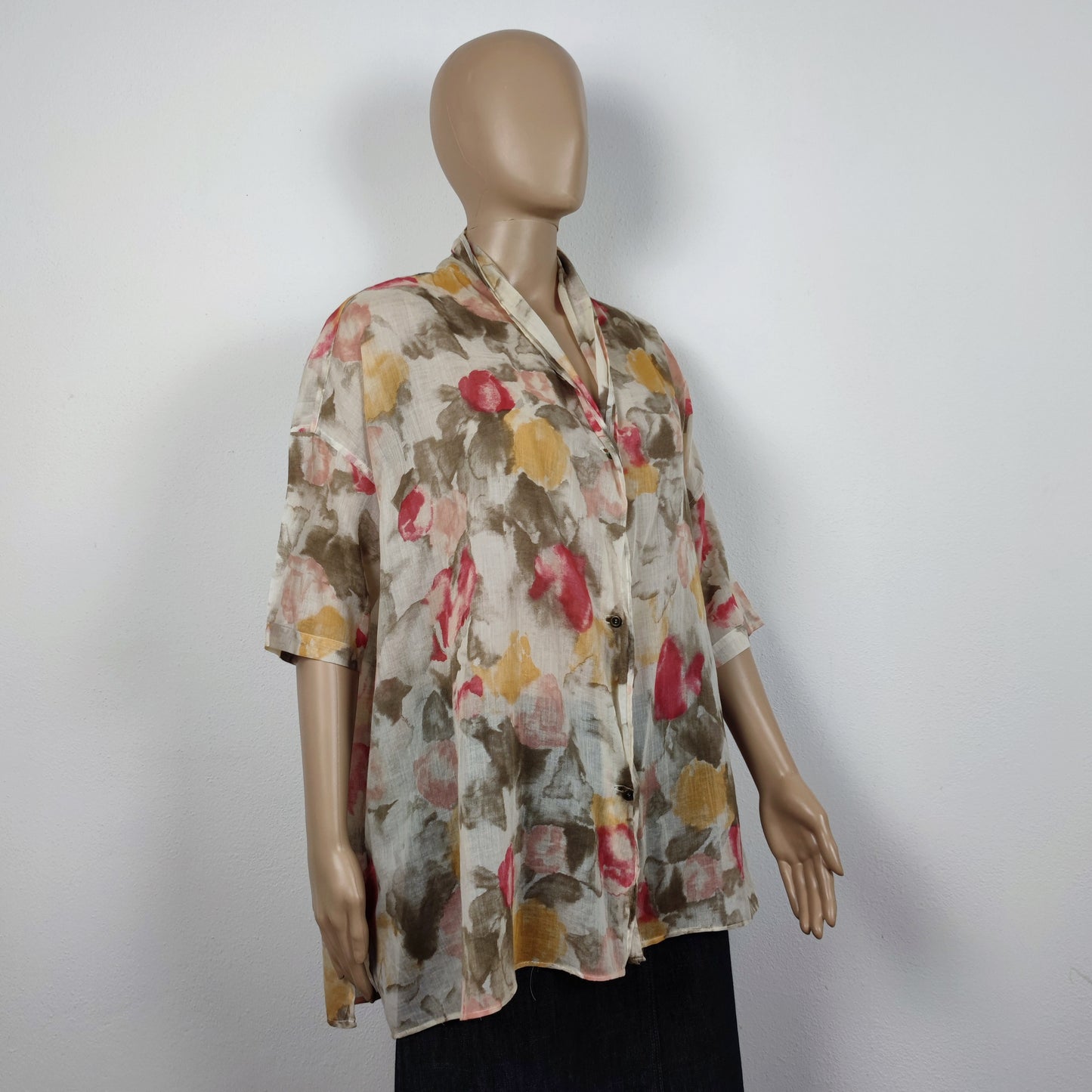 camicia a fiori Romeo Gigli estate 1988