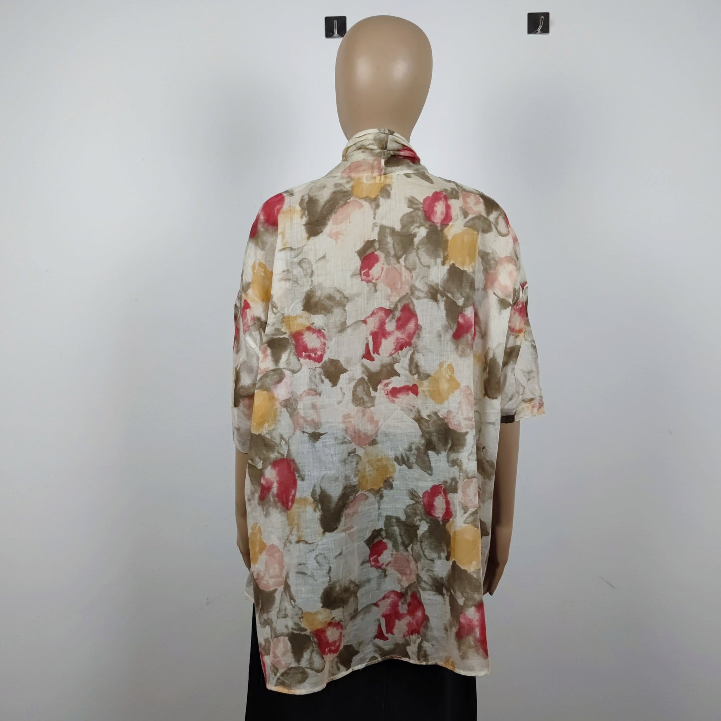 camicia a fiori Romeo Gigli estate 1988