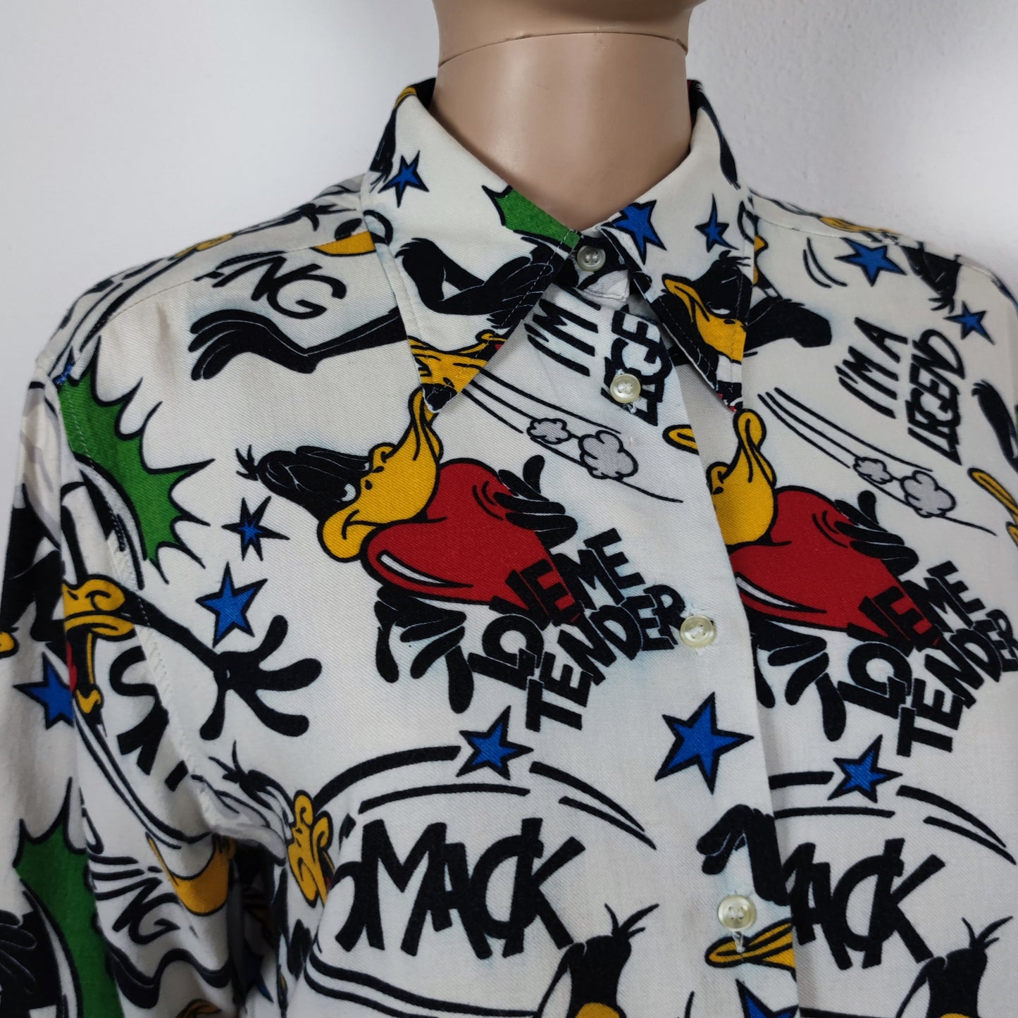 camicia vintage JC de Castelbajac donald duck