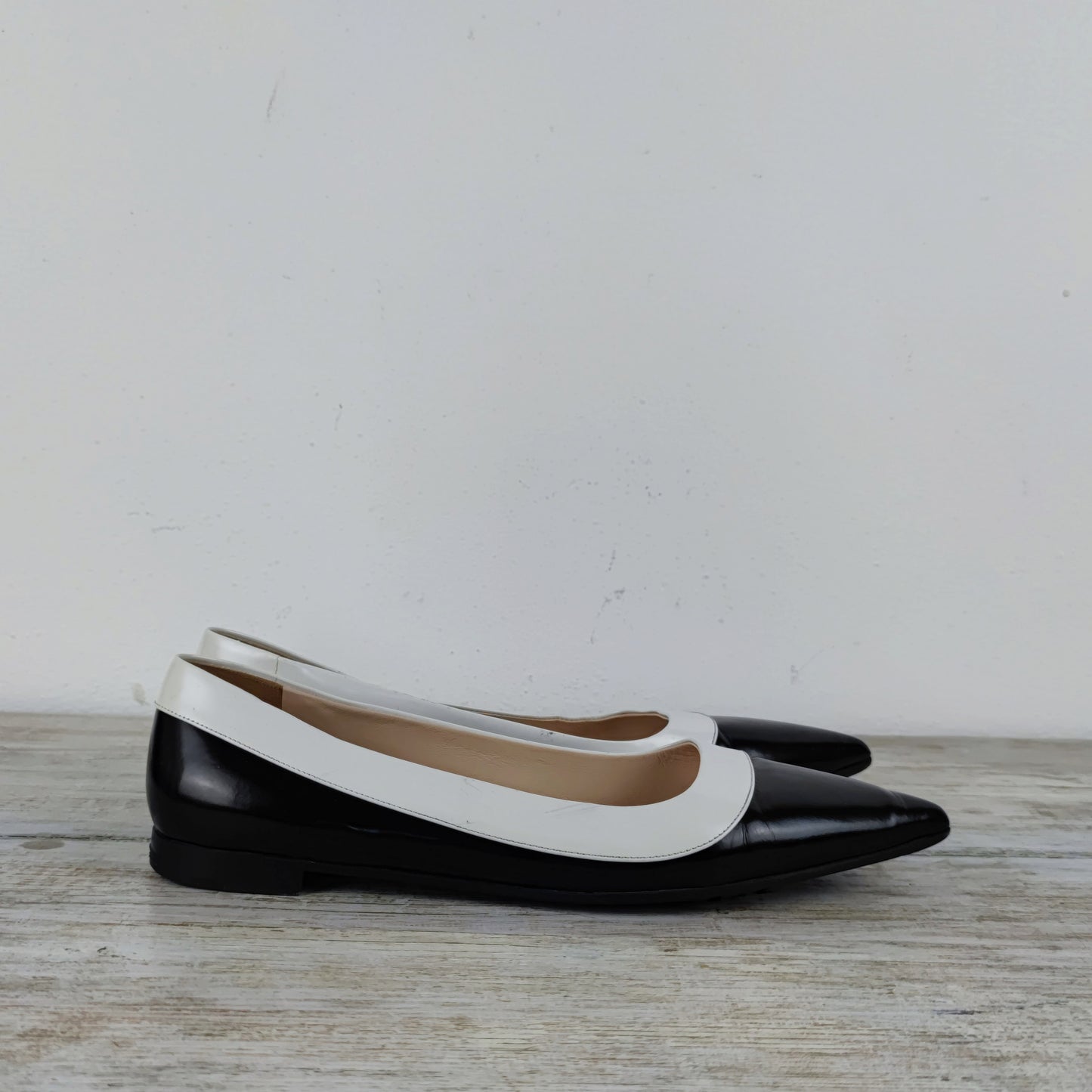 ballerine Prada black & white