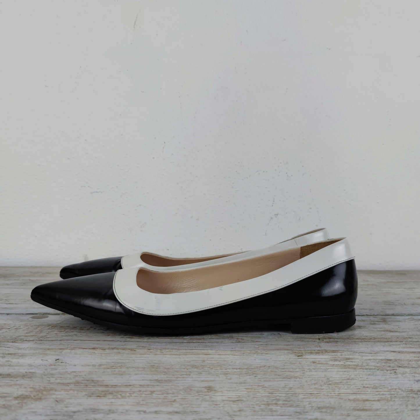 ballerine Prada black & white