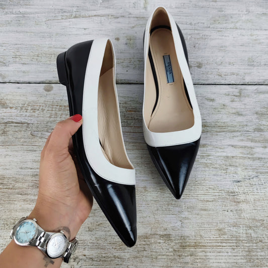 ballerine Prada black & white