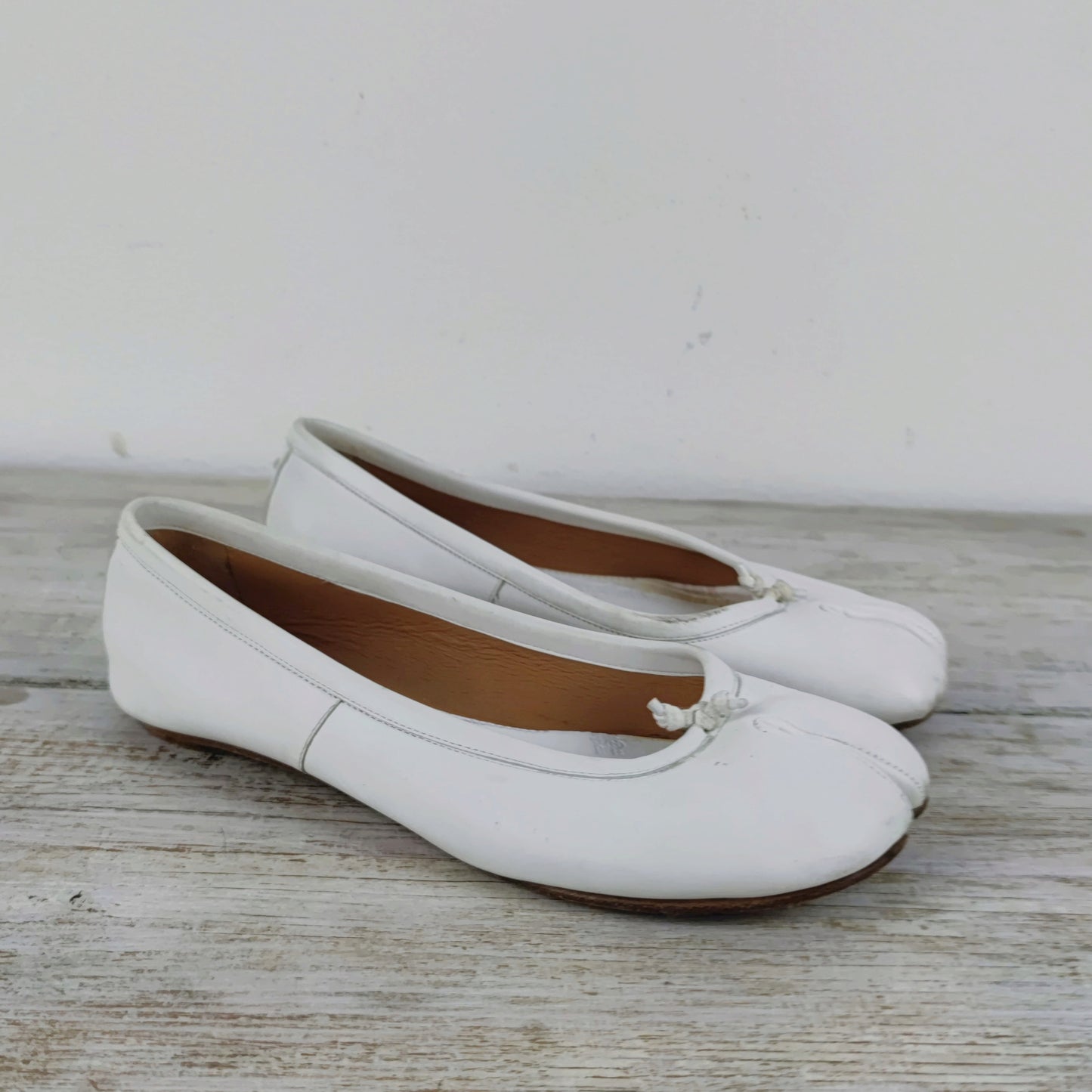 ballerine Tabi Margiela bianche nr 35