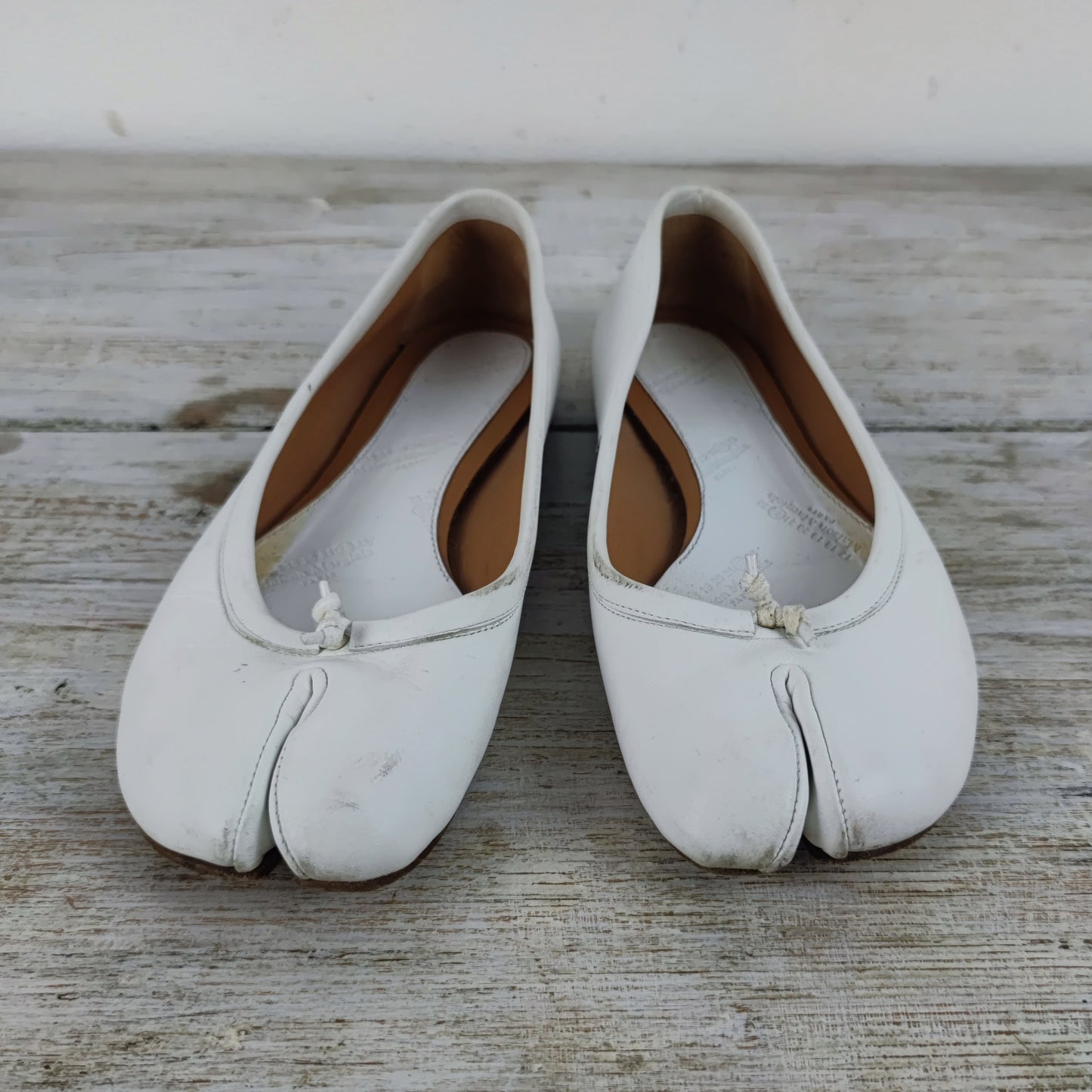 ballerine Tabi Margiela bianche nr 35