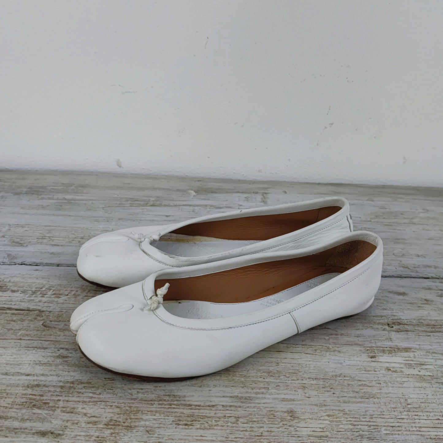 ballerine Tabi Margiela bianche nr 35