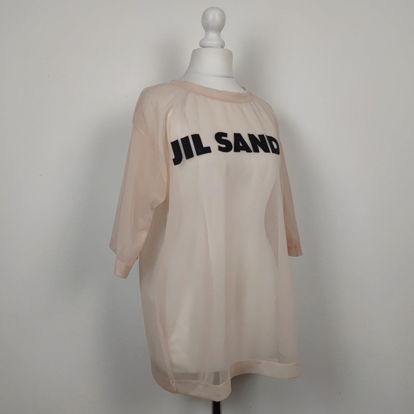 t shirt velata Jil Sander