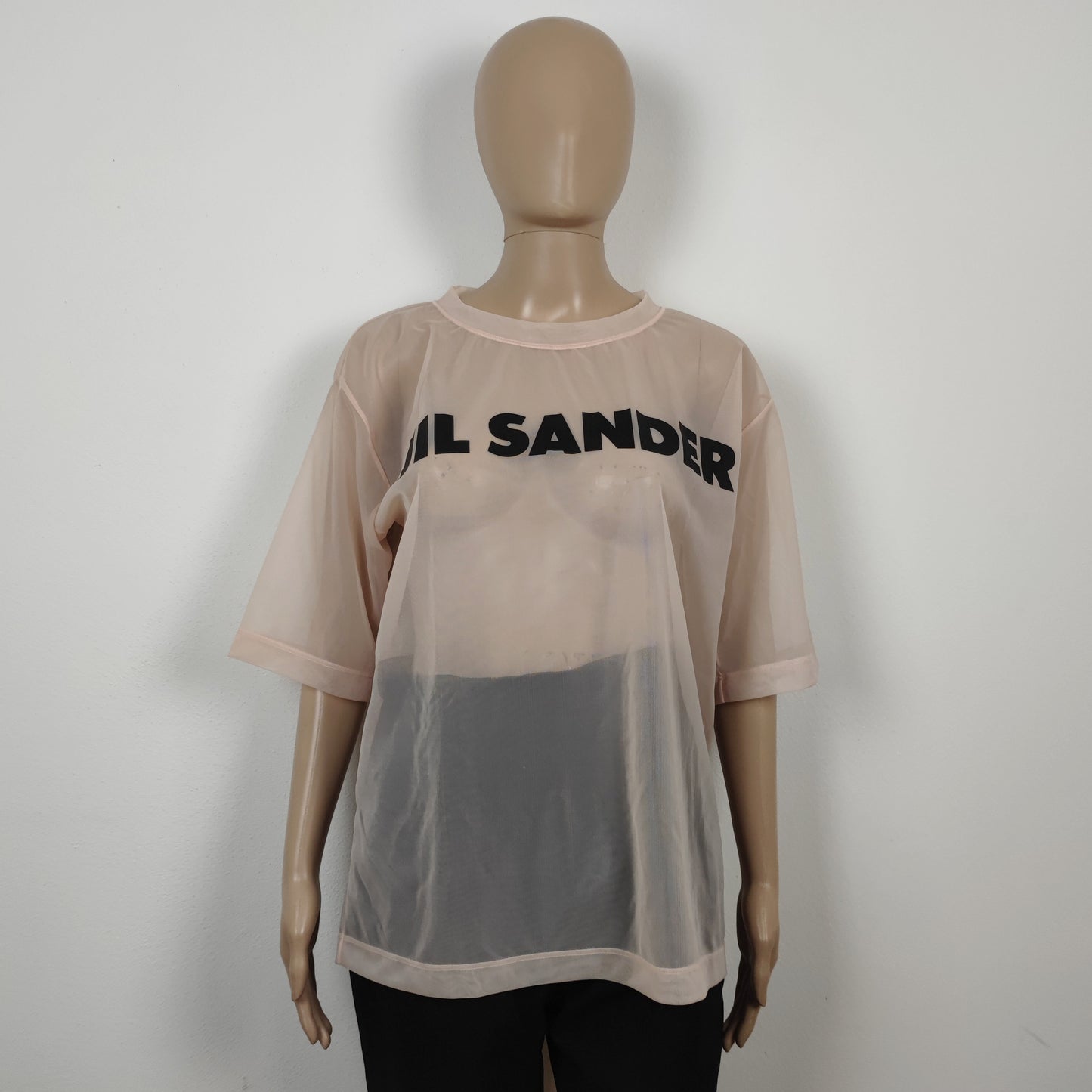 t shirt velata Jil Sander