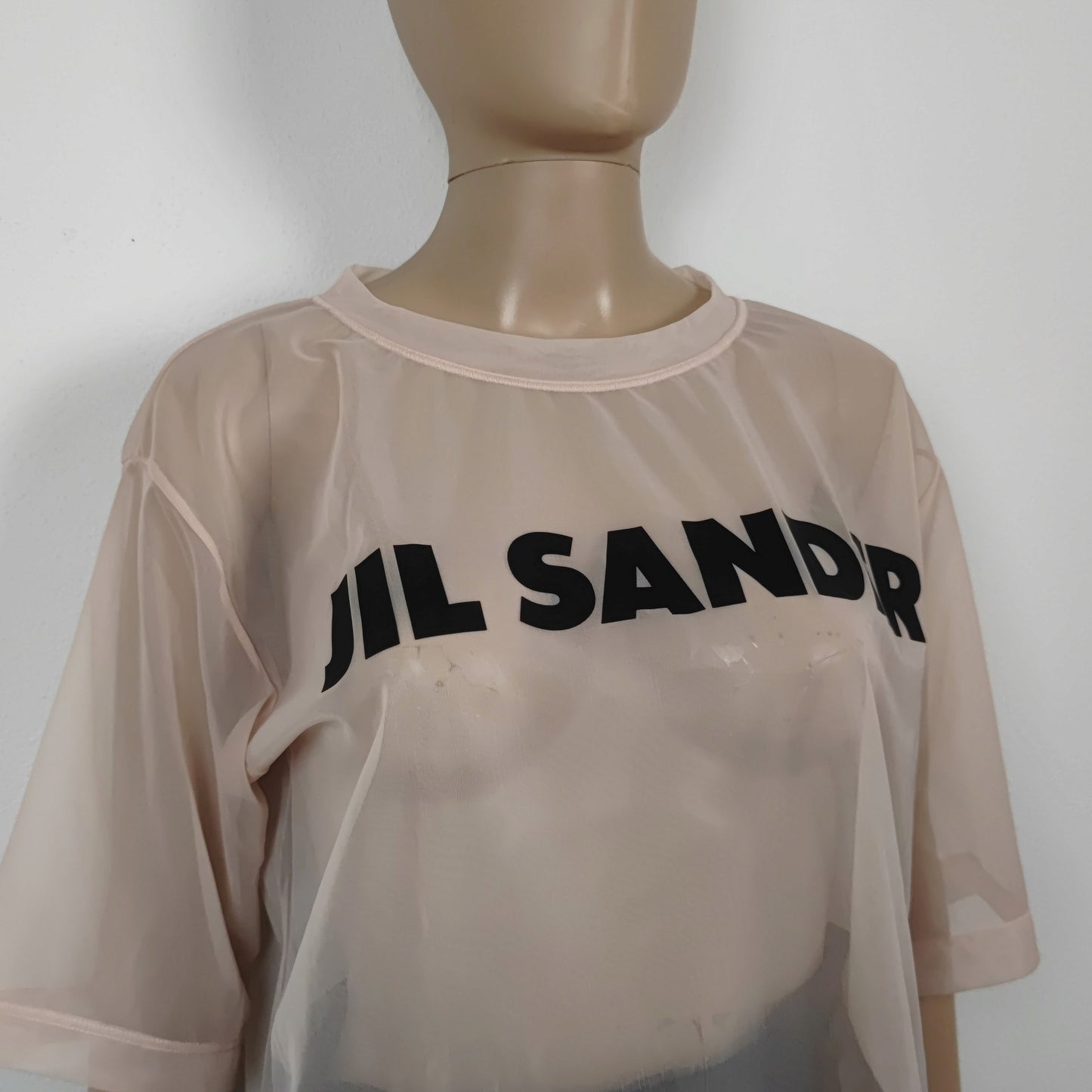 t shirt velata Jil Sander