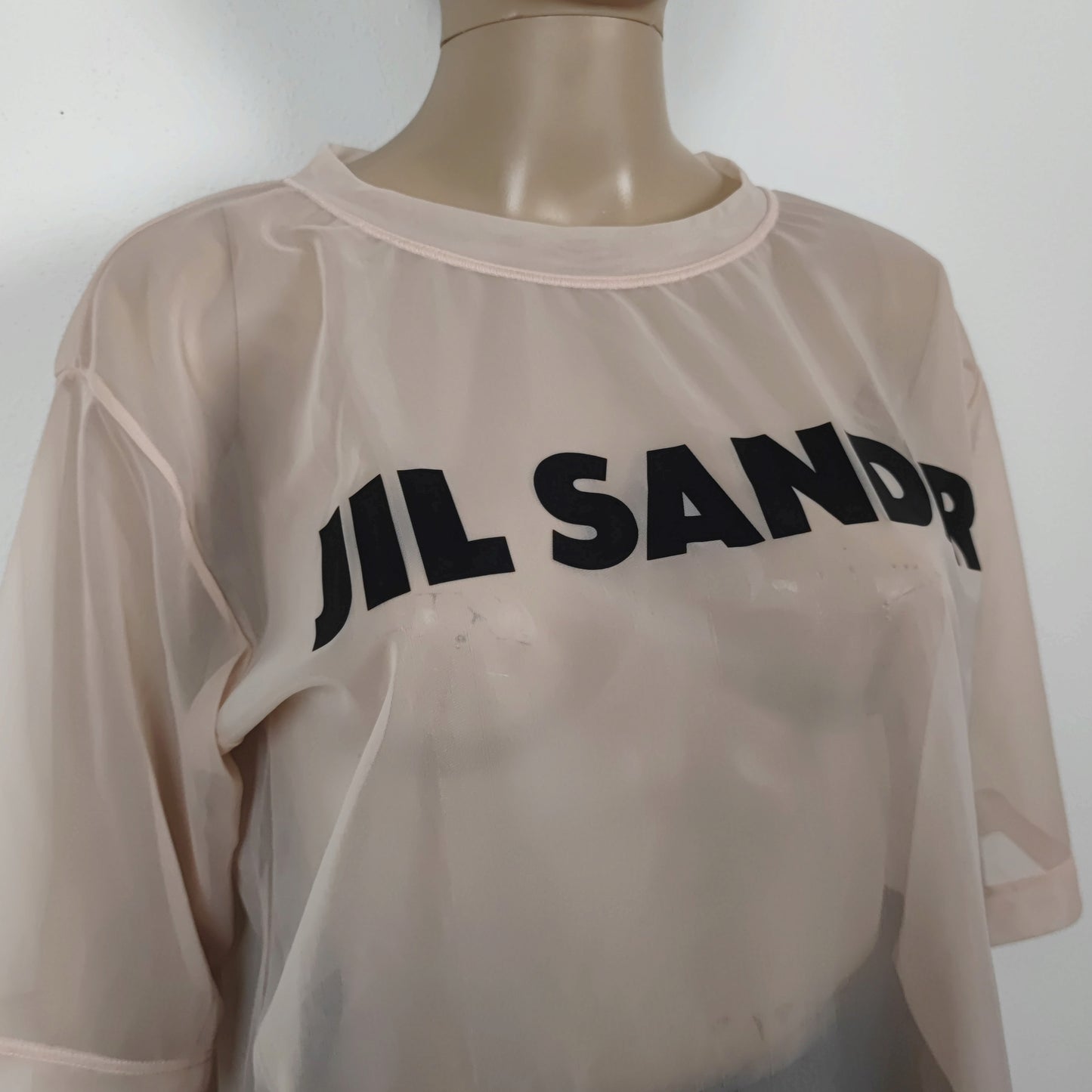 t shirt velata Jil Sander