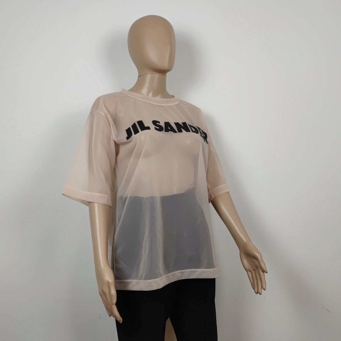 t shirt velata Jil Sander