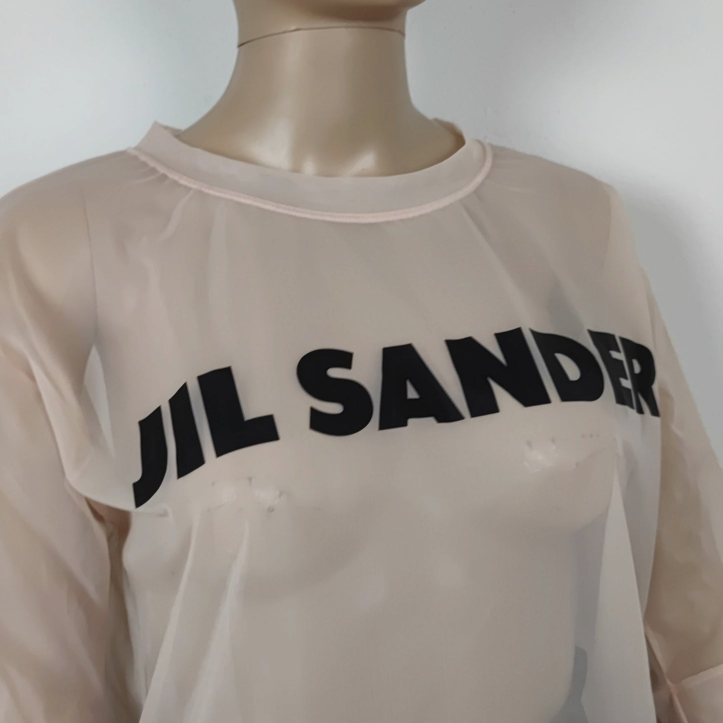 t shirt velata Jil Sander