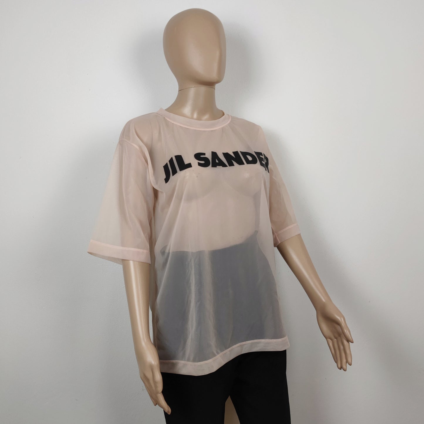 t shirt velata Jil Sander