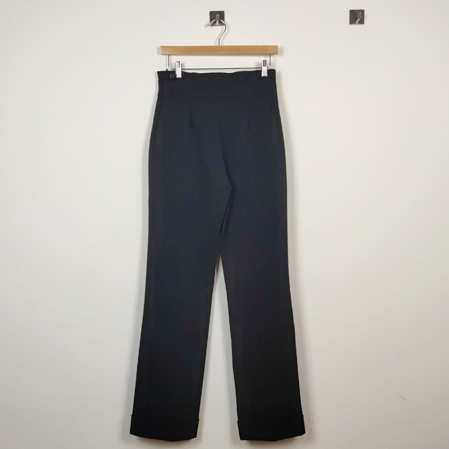 pantaloni Romeo Gigli nero rigato