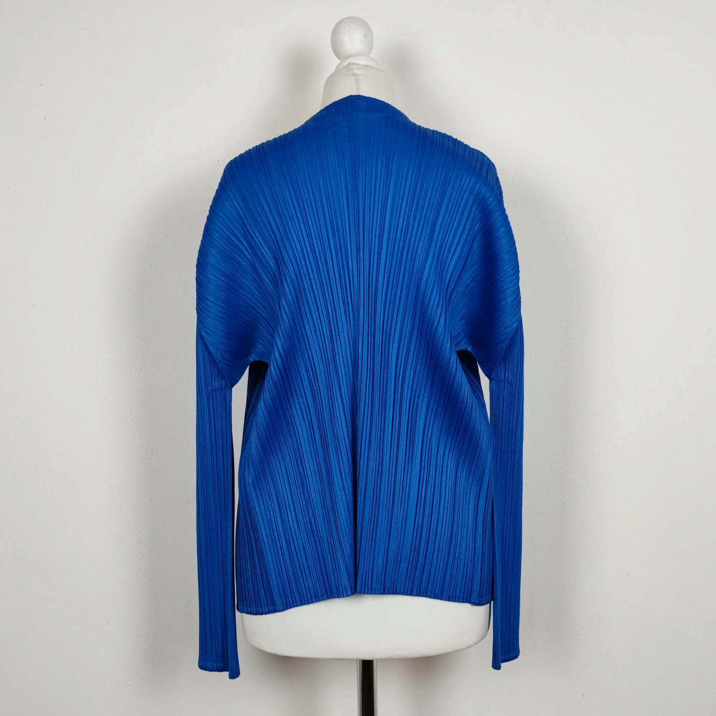 Giacca Issey Miyake pleats please blu elettrico