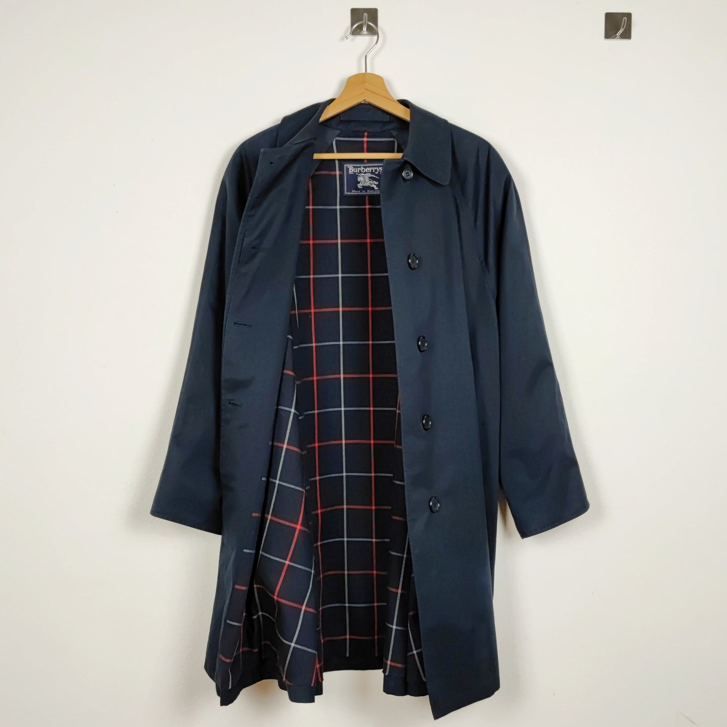 trench Burberry's blu