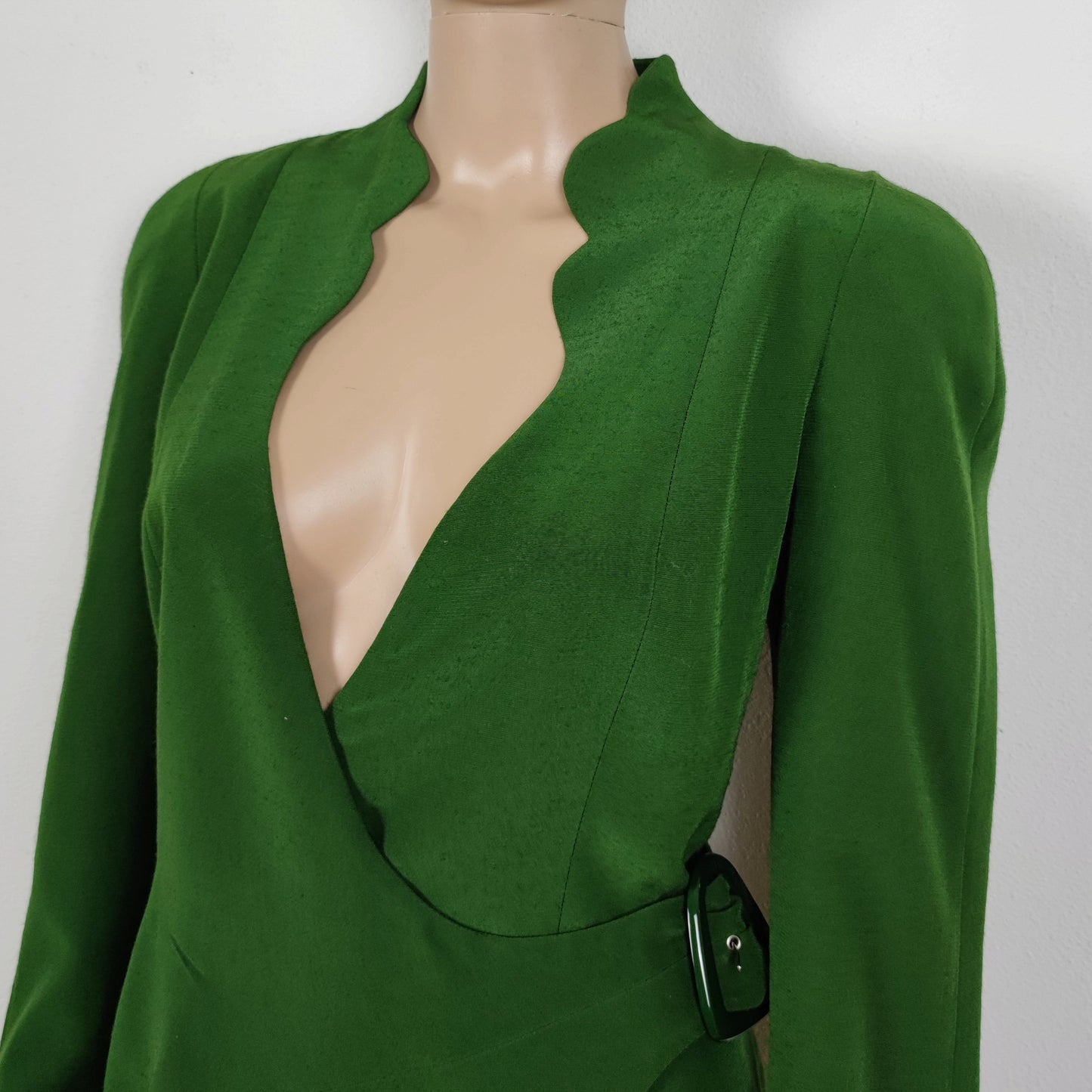 abito Thierry Mugler verde