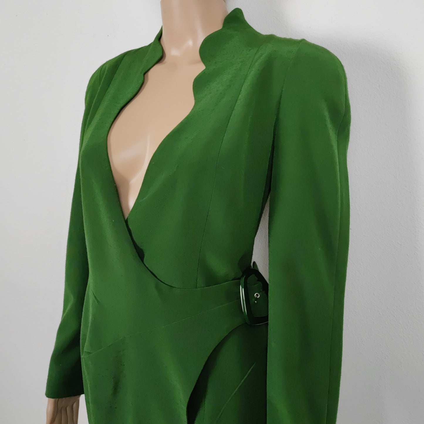 abito Thierry Mugler verde